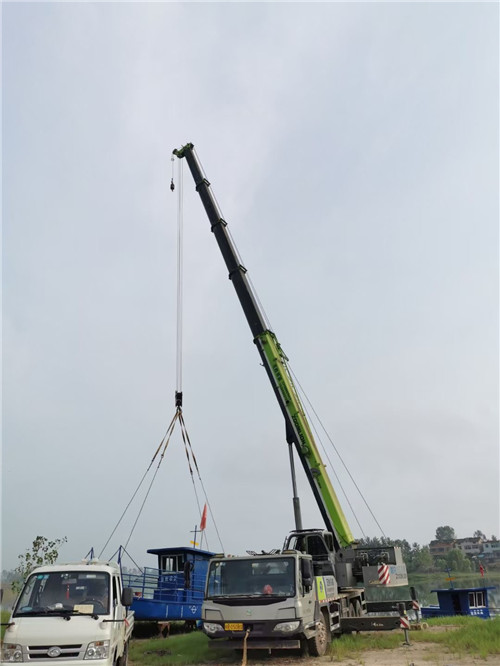 海淀区桥梁建设吊装案例